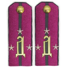 Погоны поручика 3-й дивизии Добровольческой армии - "Дроздовец", обр. 1918 г..